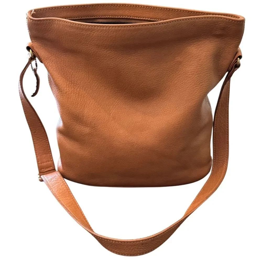 Coach Vintage Sonoma Brown Leather Bucket Bag 6M-4906 - Picture 11 of 12